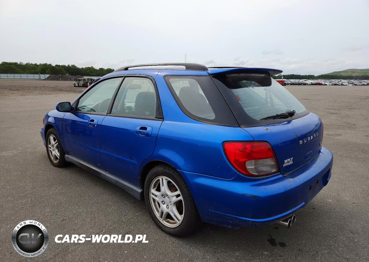 2002 Subaru Impreza Wrx VIN:JF1GG29632H837025 - 2