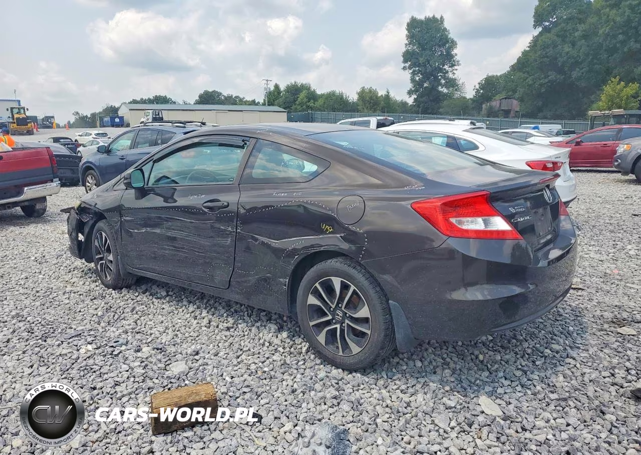 2013 Honda Civic Ex VIN:2HGFG3B83DH525664 - 2