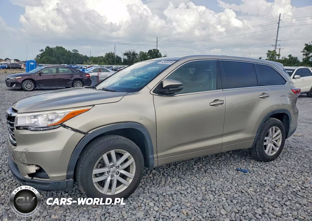 2015 Toyota Highlander Le – zdjęcie 1 z 13
