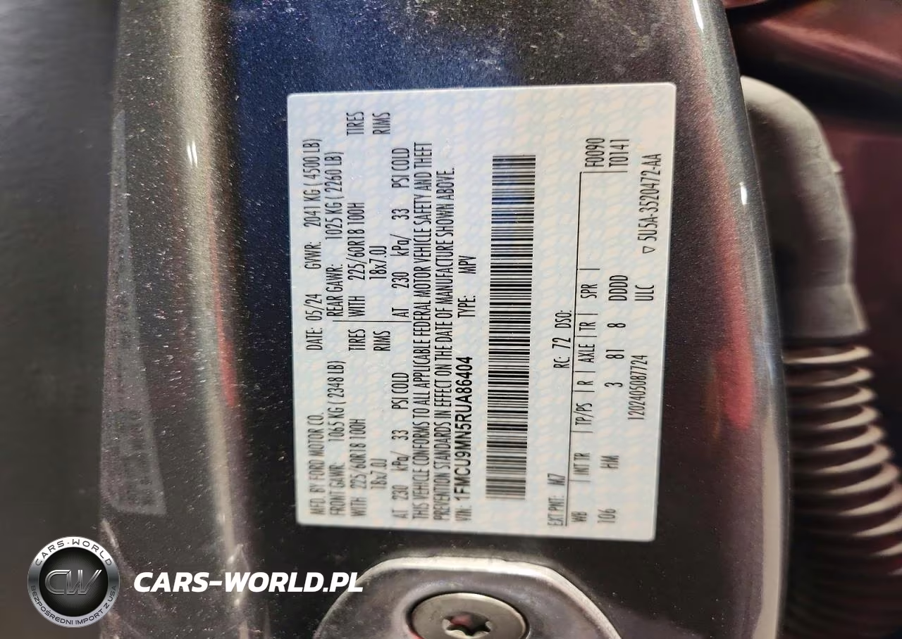 2024 Ford Escape St Line VIN:1FMCU9MN5RUA86404 - 13
