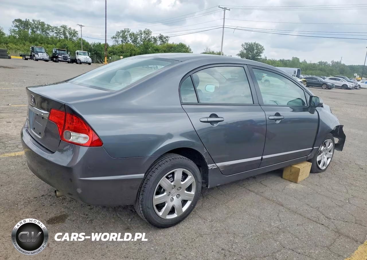 2009 Honda Civic Lx VIN:2HGFA16549H520874 - 3