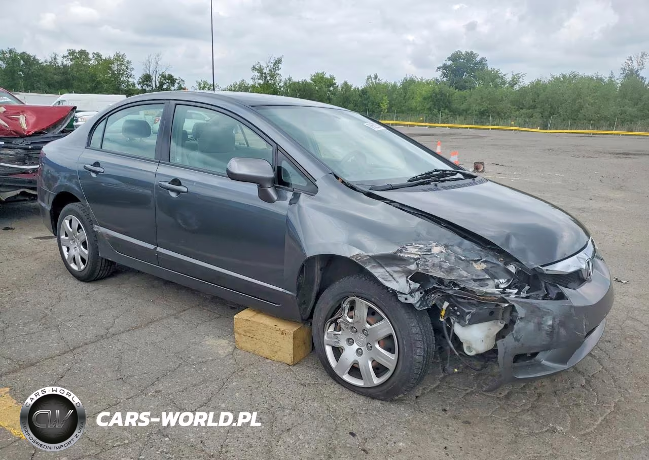 2009 Honda Civic Lx VIN:2HGFA16549H520874 - 4