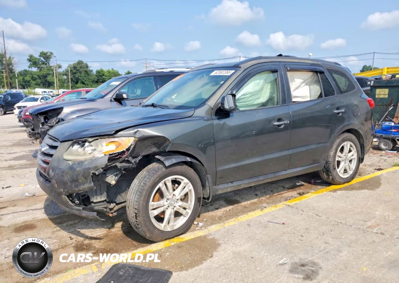 2012 Hyundai Santa Fe Limited VIN:5XYZKDAG7CG129856 - 1