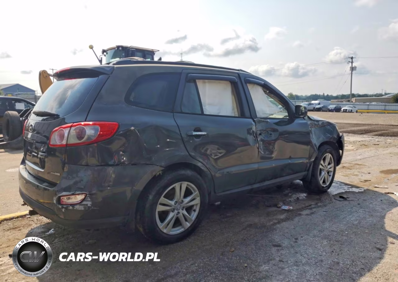 2012 Hyundai Santa Fe Limited VIN:5XYZKDAG7CG129856 - 3