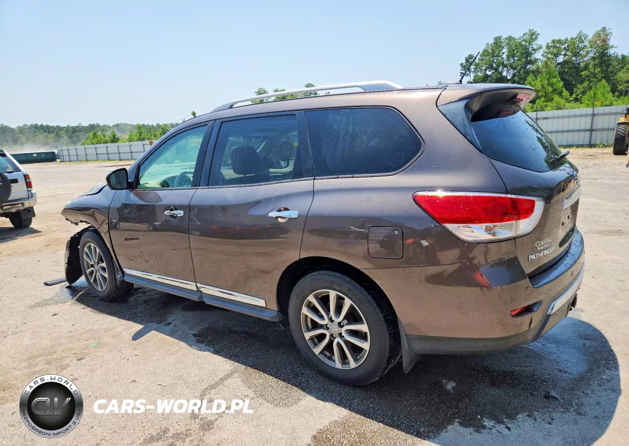 2015 Nissan Pathfinder Sl VIN:5N1AR2MN7FC643900 - 2