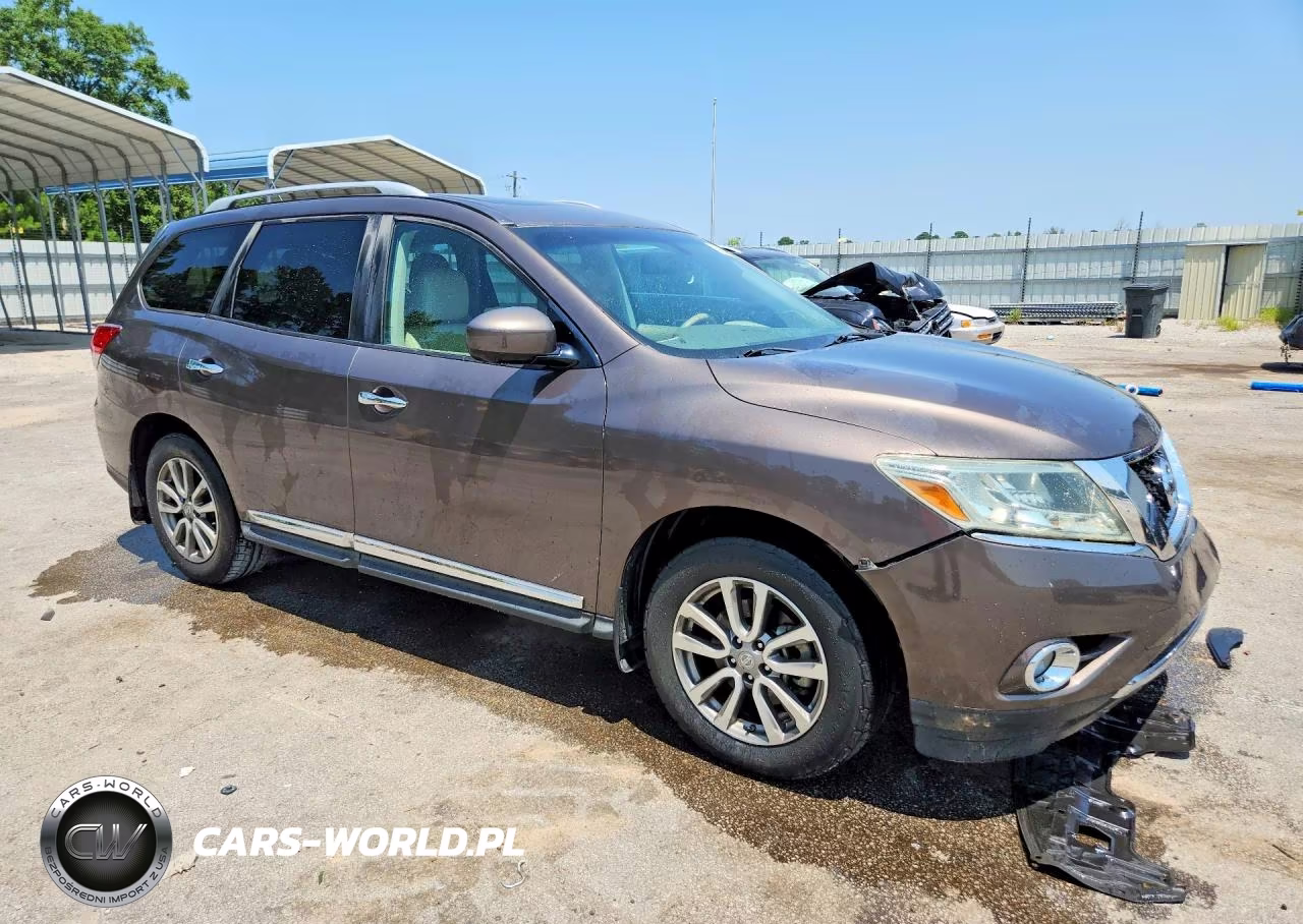2015 Nissan Pathfinder Sl VIN:5N1AR2MN7FC643900 - 4