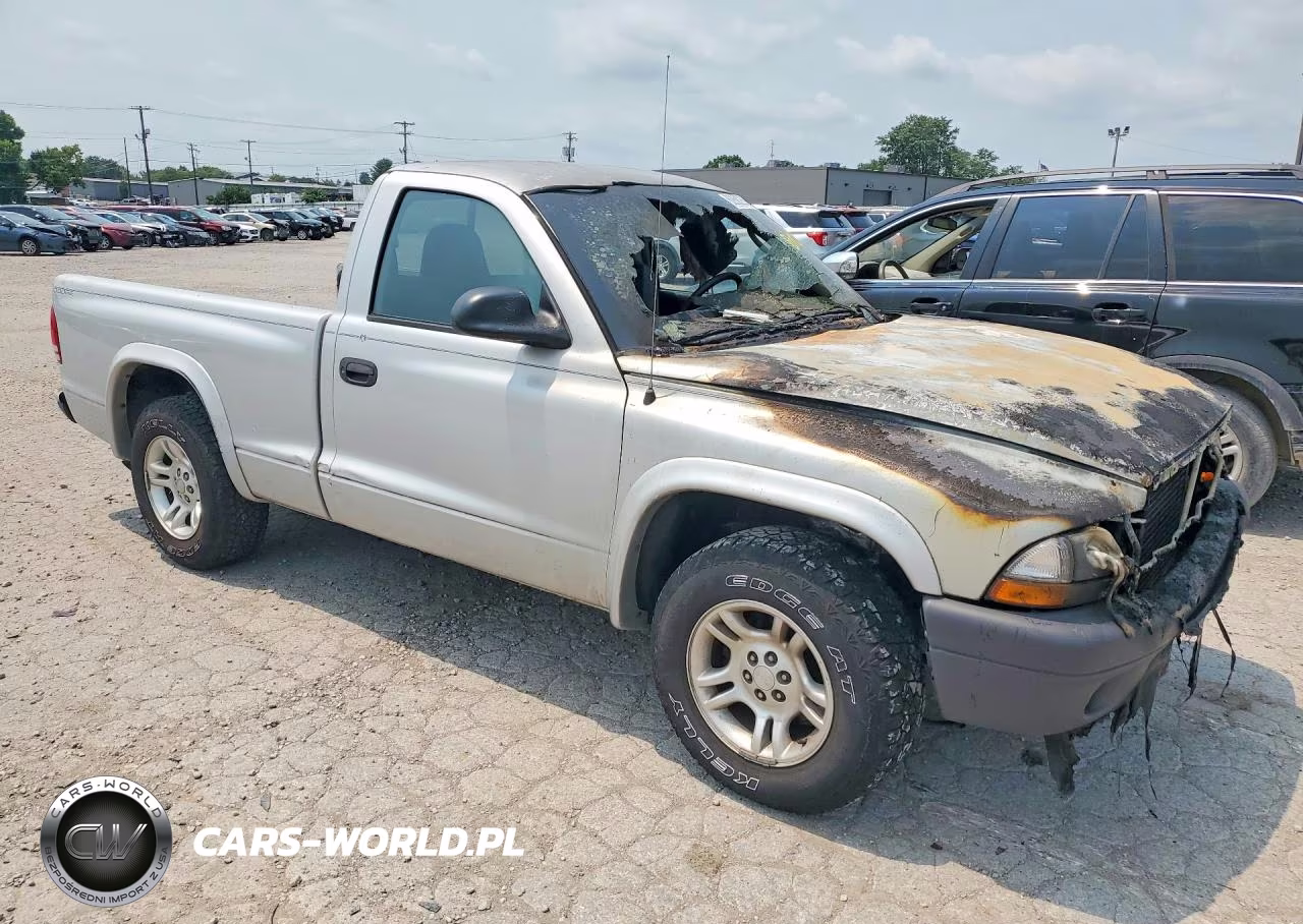 2003 Dodge Dakota Sxt VIN:1D7FL16X43S228562 - 4