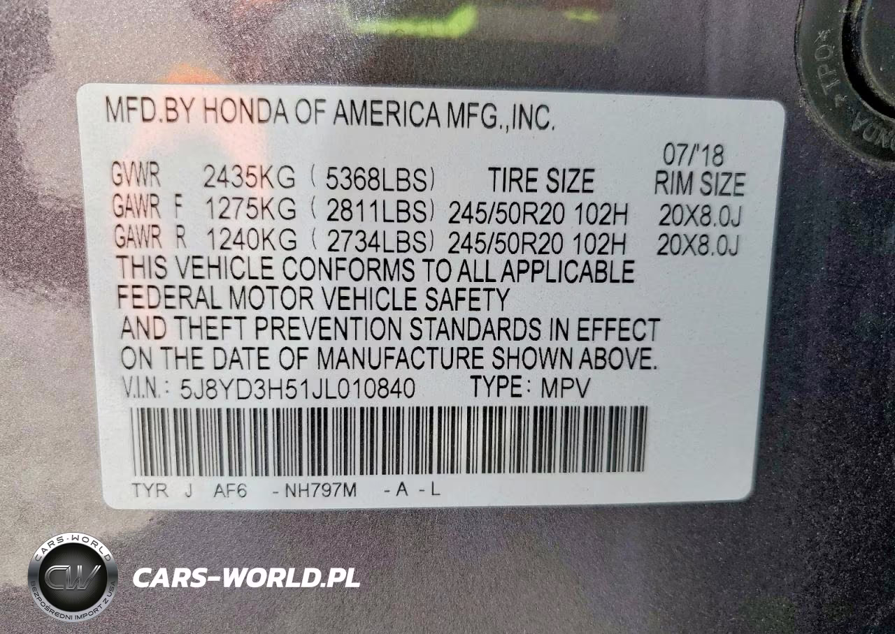 2018 Acura Mdx Technology VIN:5J8YD3H51JL010840 - 13