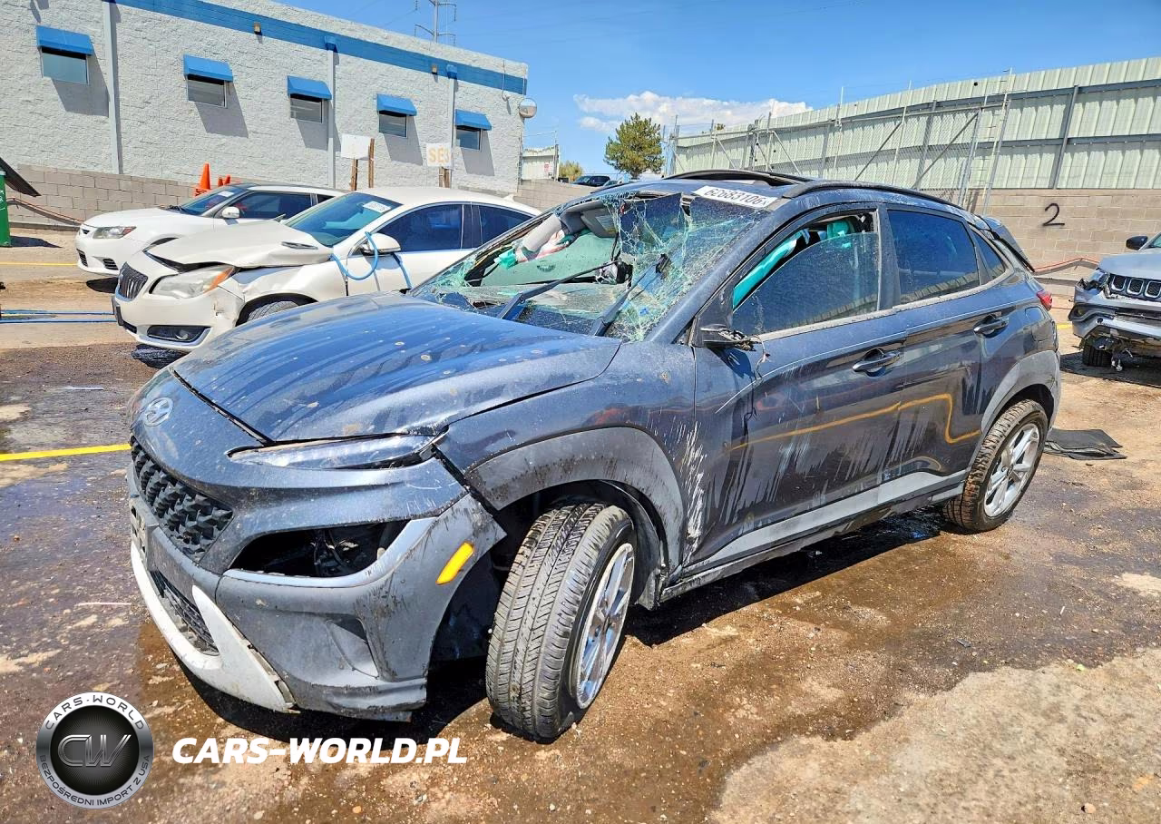 2022 Hyundai Kona Sel VIN:KM8K32AB8NU770969 - 1