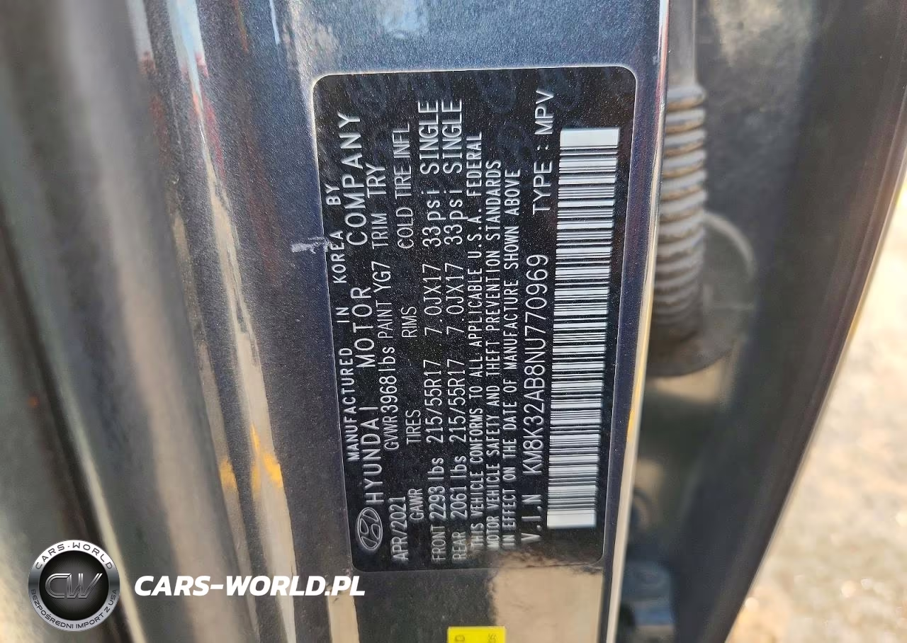 2022 Hyundai Kona Sel VIN:KM8K32AB8NU770969 - 13