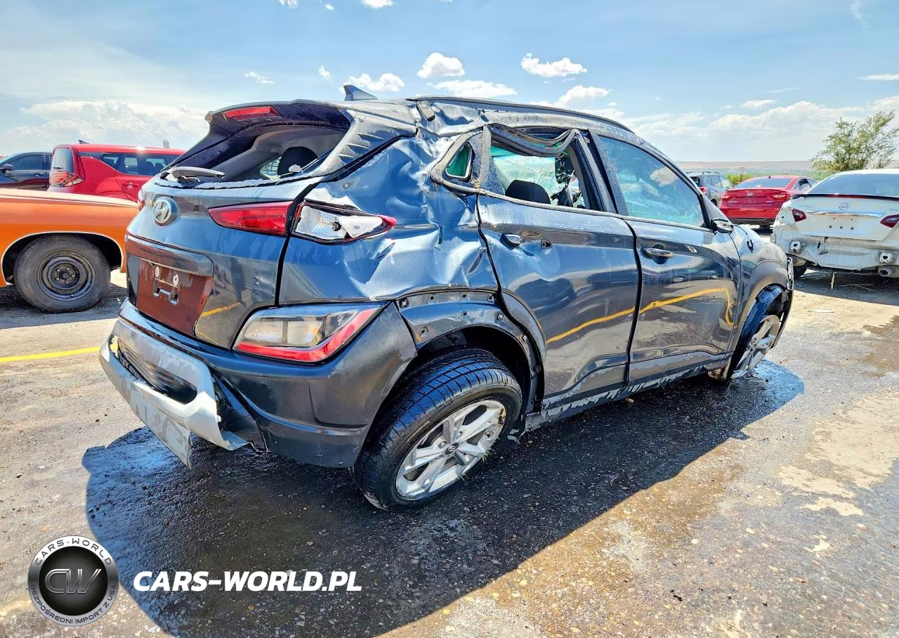 2022 Hyundai Kona Sel VIN:KM8K32AB8NU770969 - 3