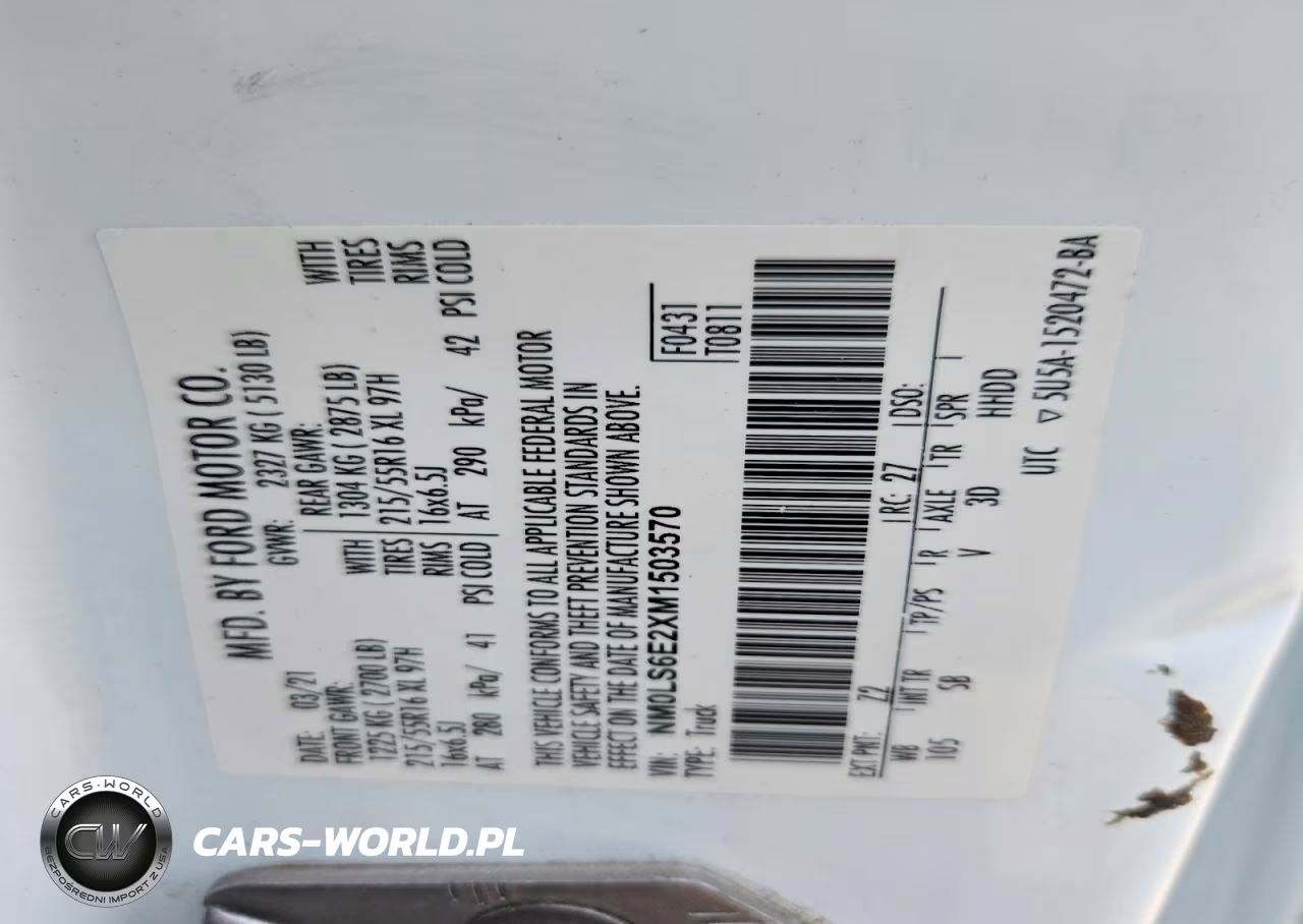 2021 Ford Transit Connect Xl VIN:NM0LS6E2XM1503570 - 14