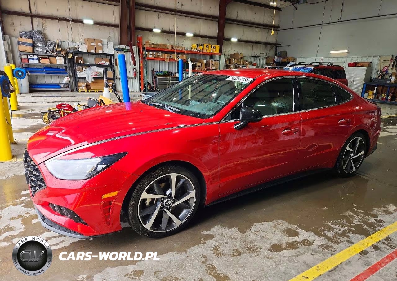 2021 Hyundai Sonata Sel Plus VIN:5NPEJ4J23MH069462 - 1