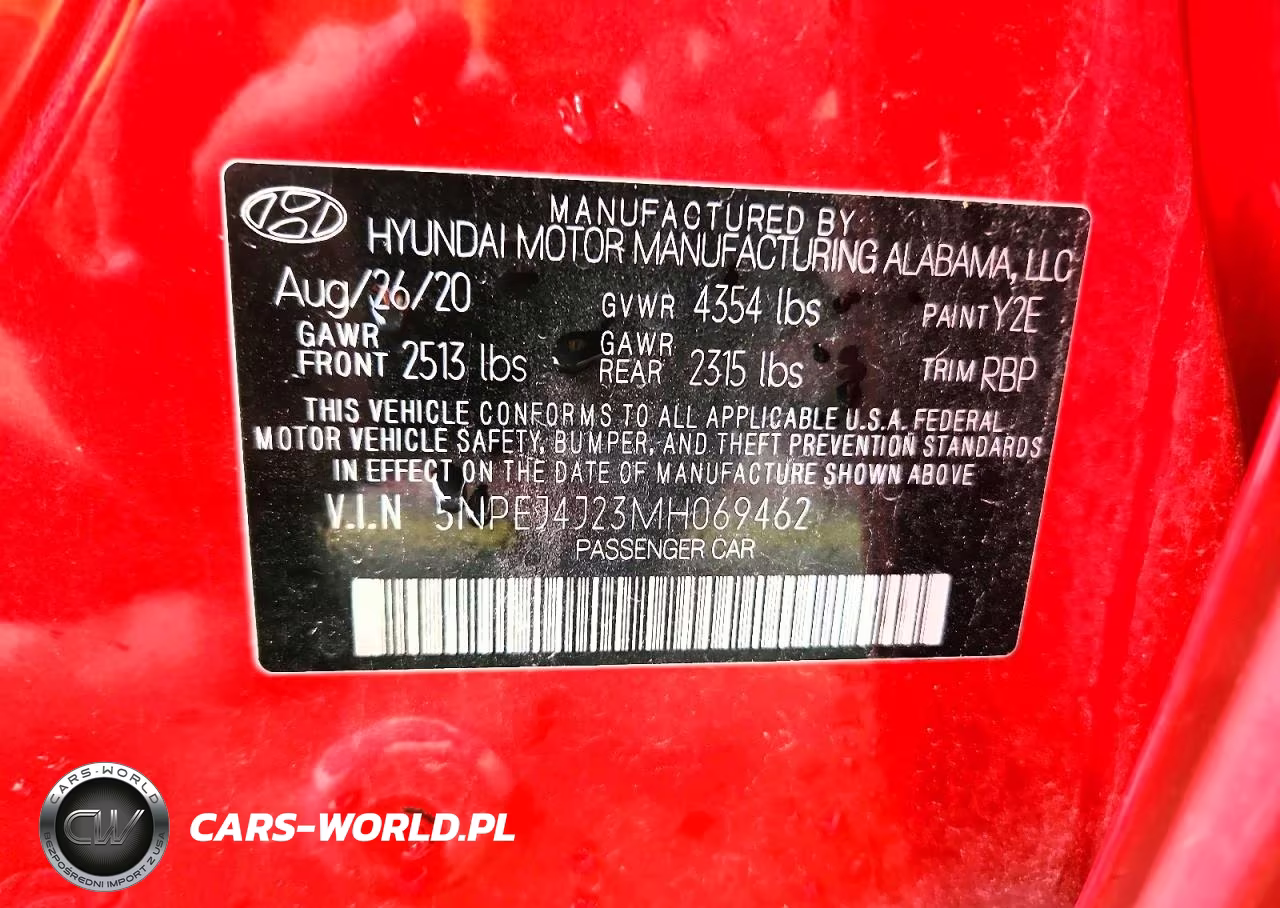 2021 Hyundai Sonata Sel Plus VIN:5NPEJ4J23MH069462 - 12