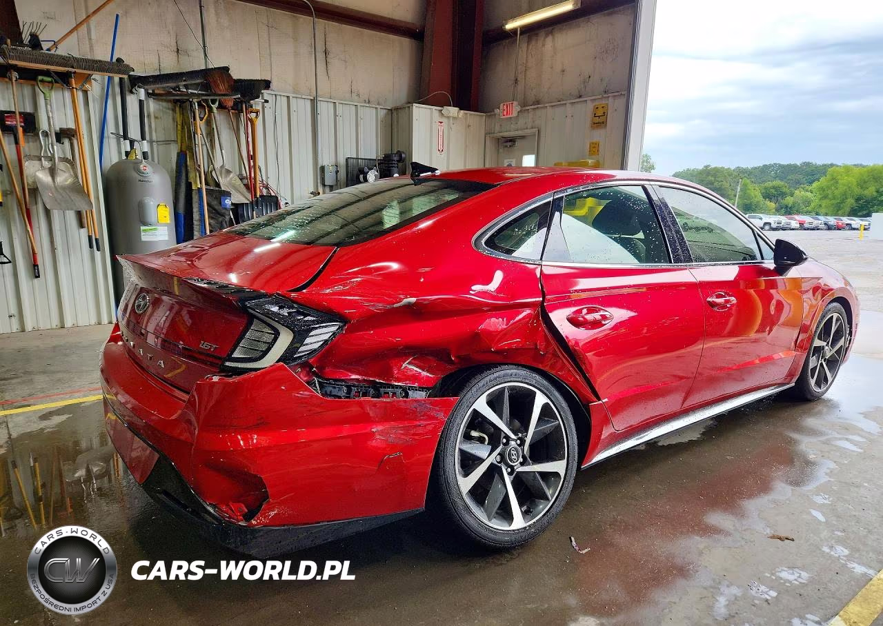 2021 Hyundai Sonata Sel Plus VIN:5NPEJ4J23MH069462 - 3