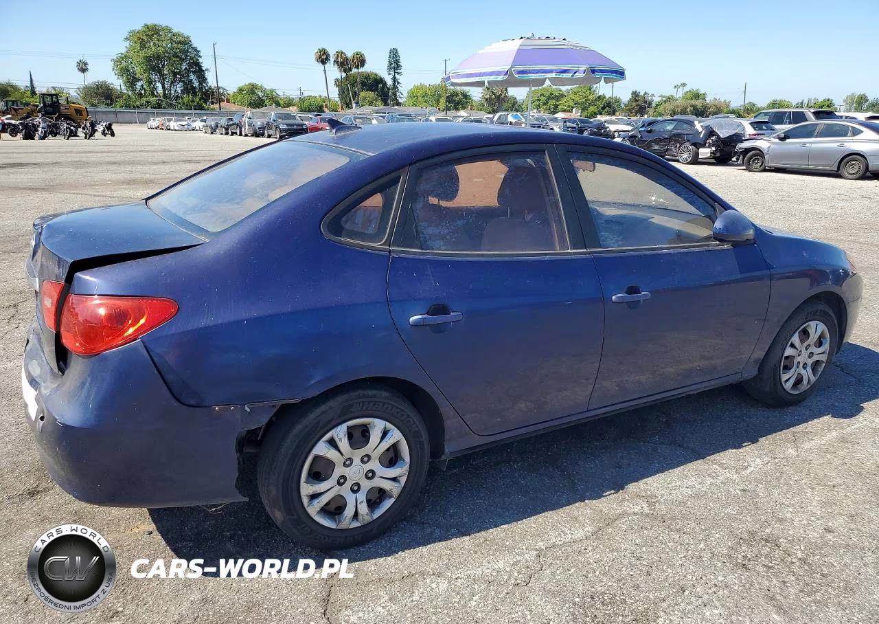 2010 Hyundai Elantra Gls VIN:KMHDU4AD0AU180925 - 3