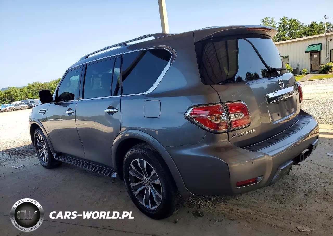 2019 Nissan Armada Sl VIN:JN8AY2ND8K9086505 - 2