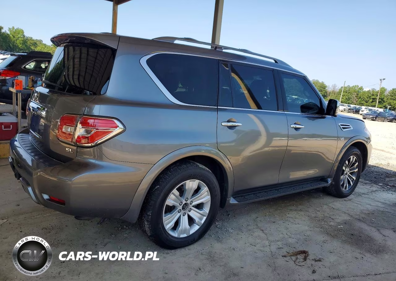2019 Nissan Armada Sl VIN:JN8AY2ND8K9086505 - 3