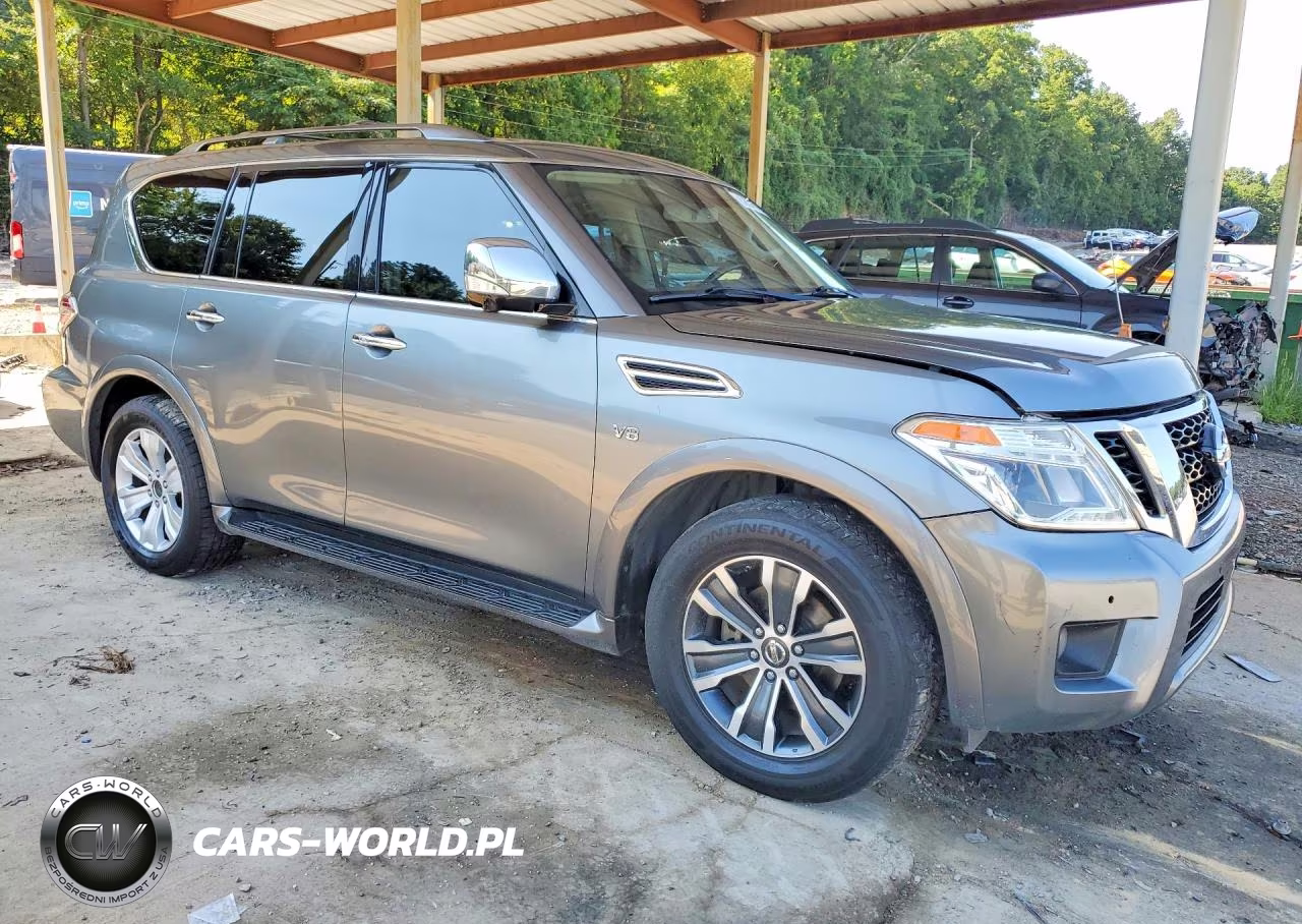 2019 Nissan Armada Sl VIN:JN8AY2ND8K9086505 - 4