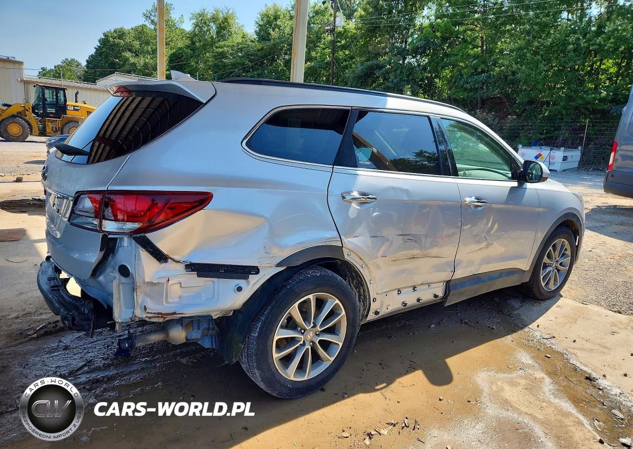 2017 Hyundai Santa Fe Se VIN:KM8SM4HF8HU177392 - 3