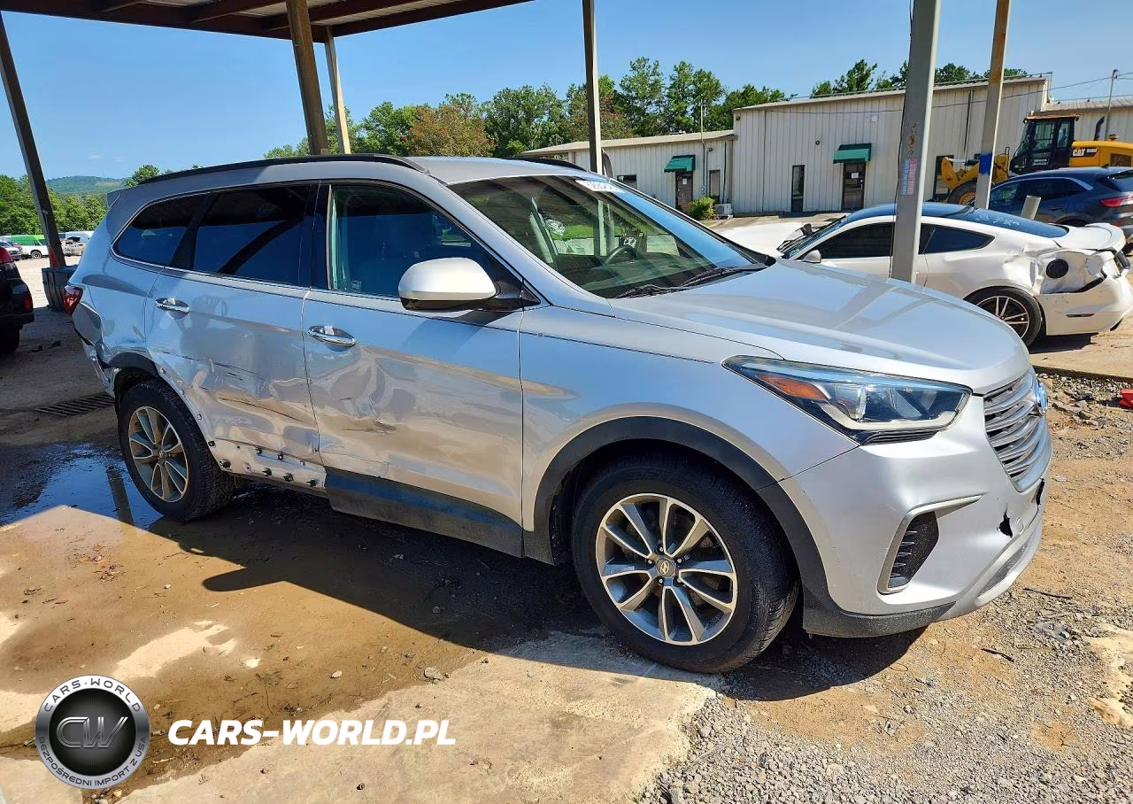 2017 Hyundai Santa Fe Se VIN:KM8SM4HF8HU177392 - 4