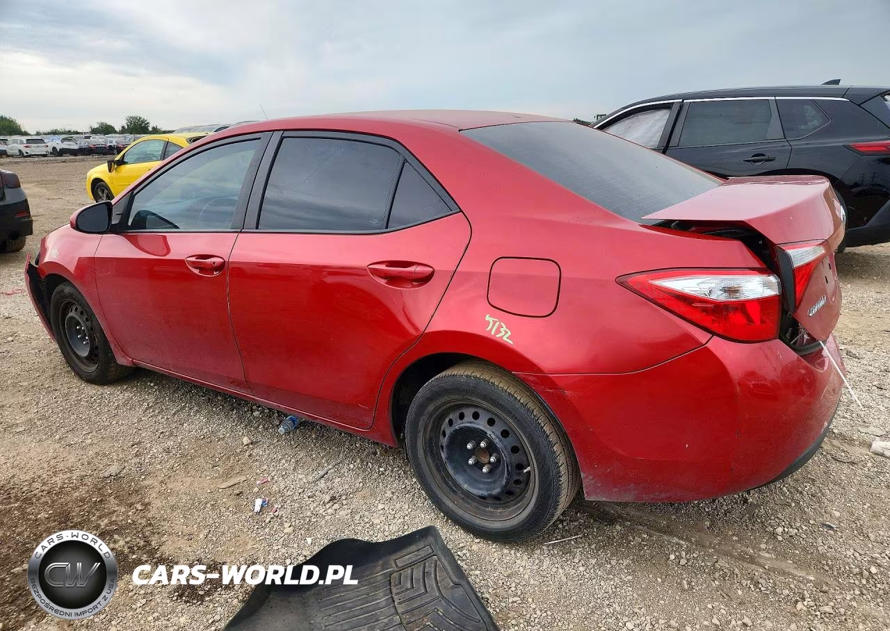2015 Toyota Corolla Le VIN:5YFBURHE3FP231202 - 2