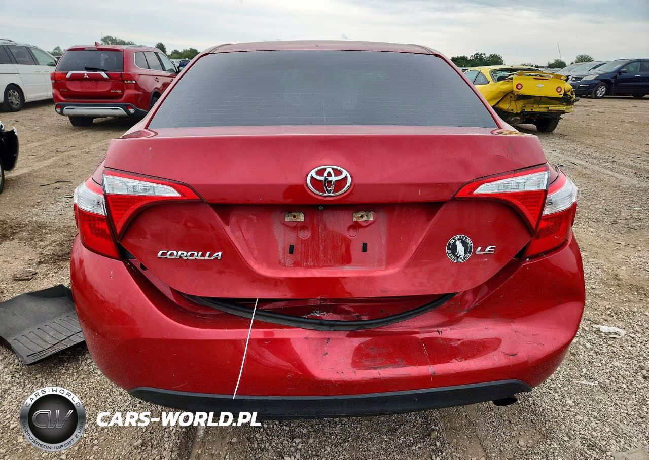 2015 Toyota Corolla Le VIN:5YFBURHE3FP231202 - 6