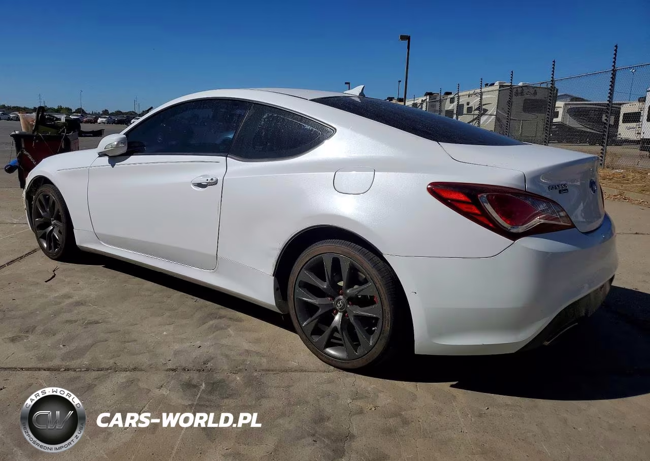 2015 Hyundai Genesis Coupe 3.8 VIN:KMHHU6KJ2FU123098 - 2