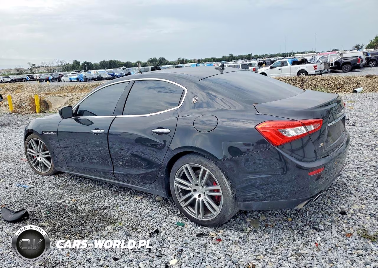2015 Maserati Ghibli S VIN:ZAM57RTA1F1140549 - 2
