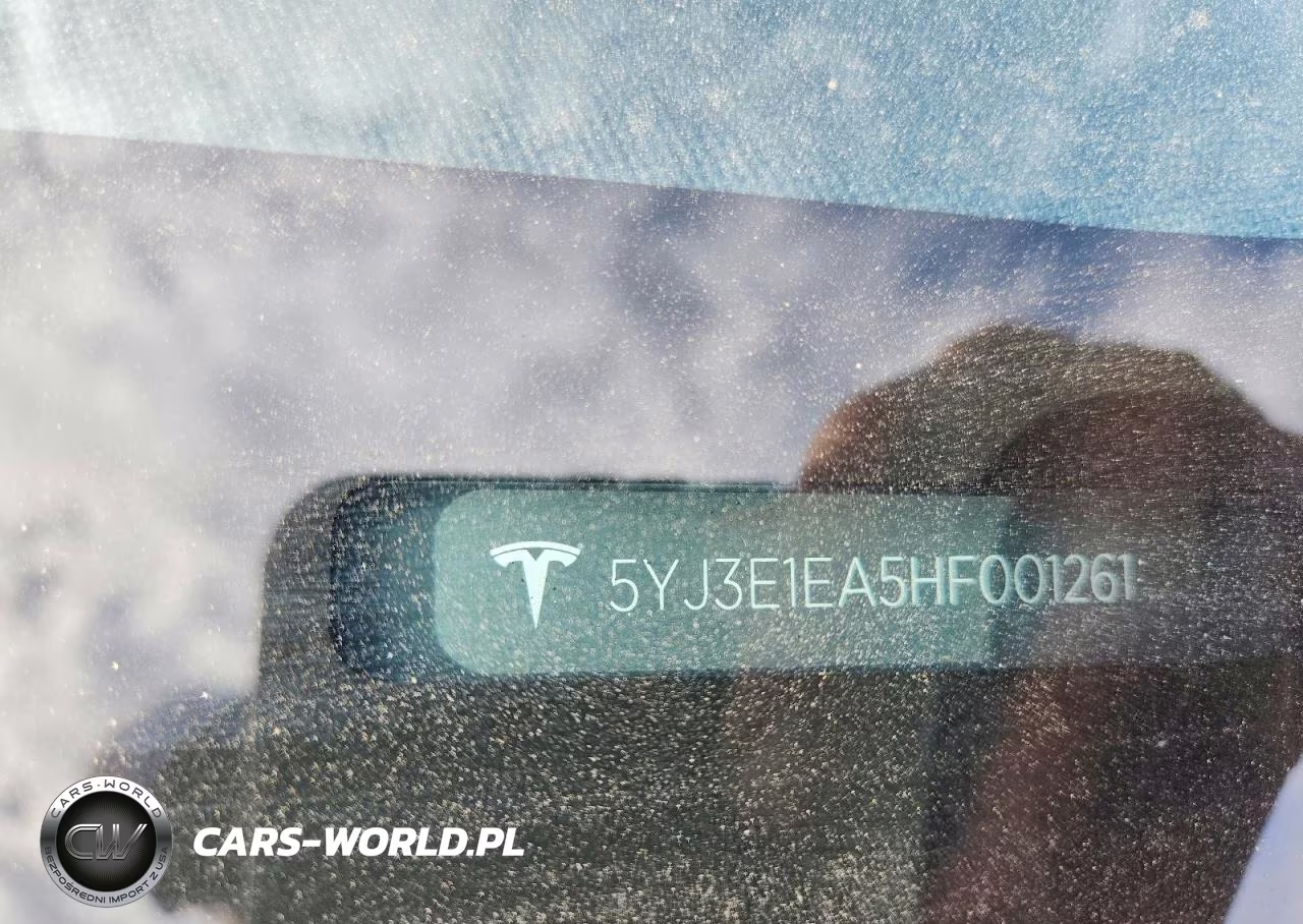2017 Tesla Model 3 VIN:5YJ3E1EA5HF001261 - 12