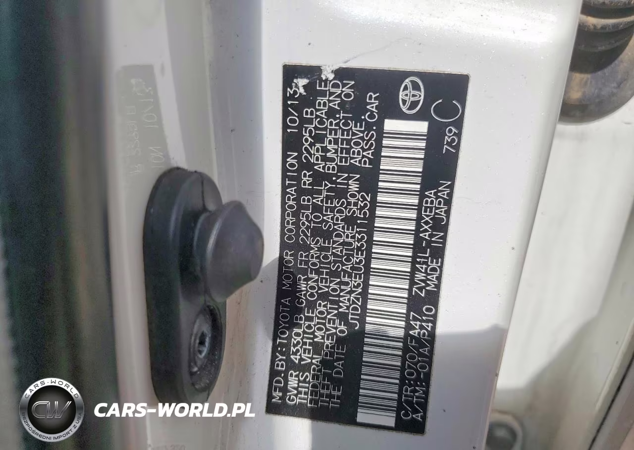 2014 Toyota Prius V Two VIN:JTDZN3EU3E3311532 - 12