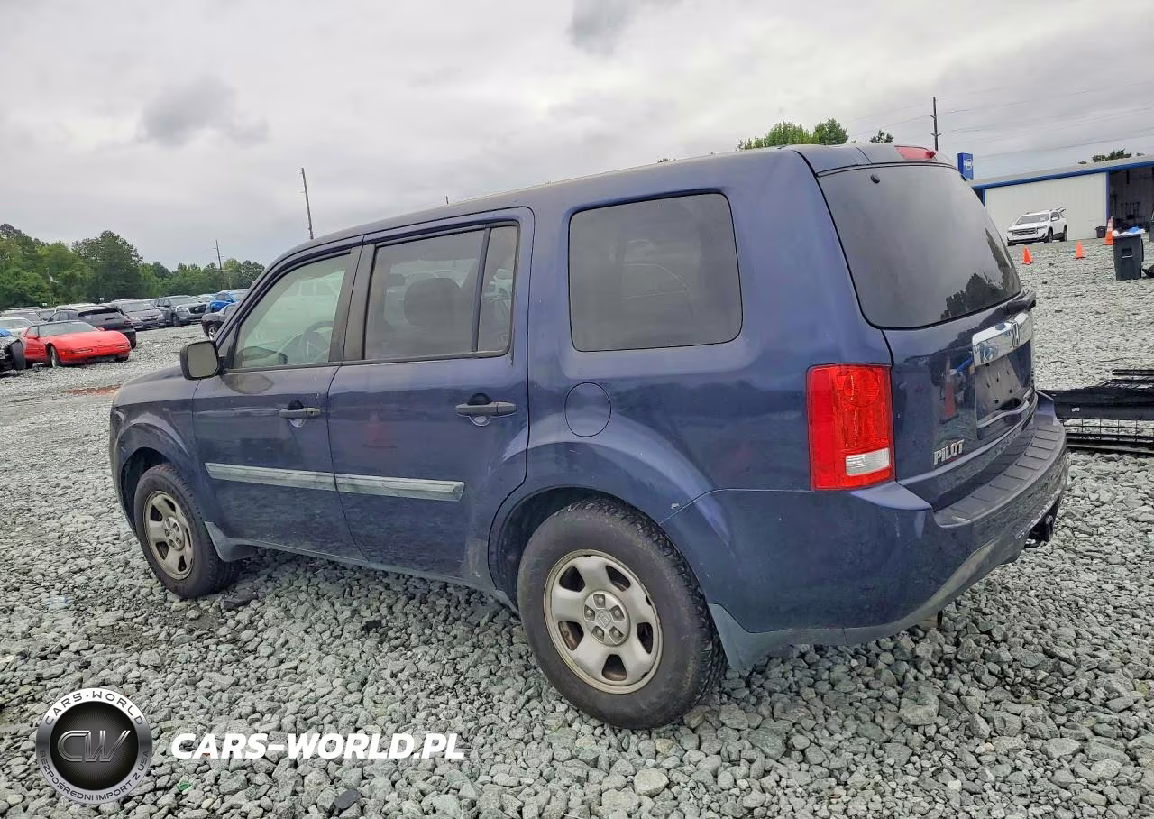 2014 Honda Pilot Lx VIN:5FNYF3H21EB020274 - 2