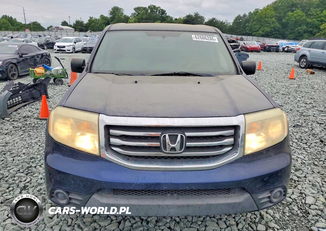 2014 Honda Pilot Lx VIN:5FNYF3H21EB020274 - 5