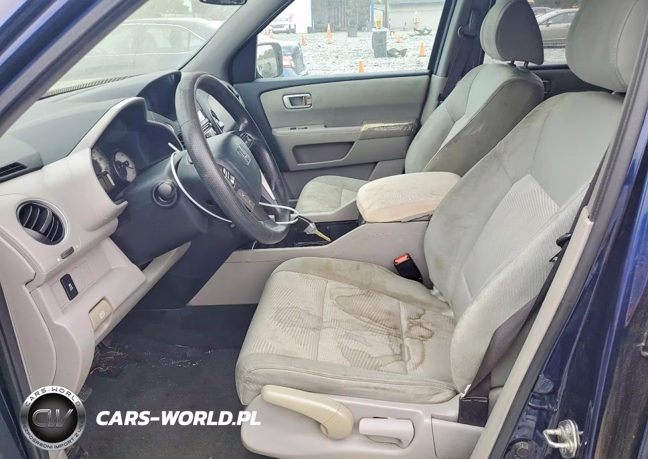 2014 Honda Pilot Lx VIN:5FNYF3H21EB020274 - 7