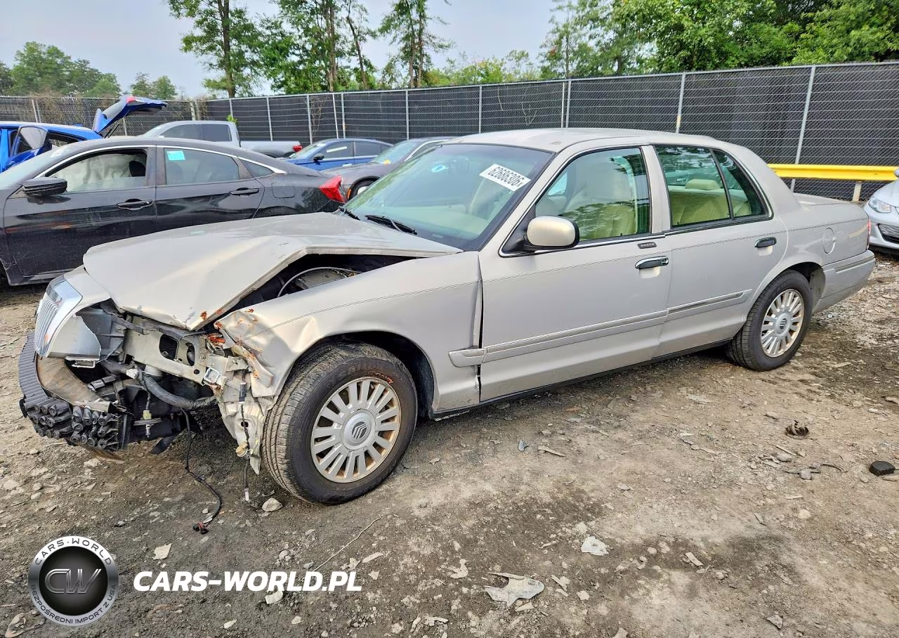 2007 Mercury Grand Marquis Ls VIN:2MEFM75V87X614445 - 1