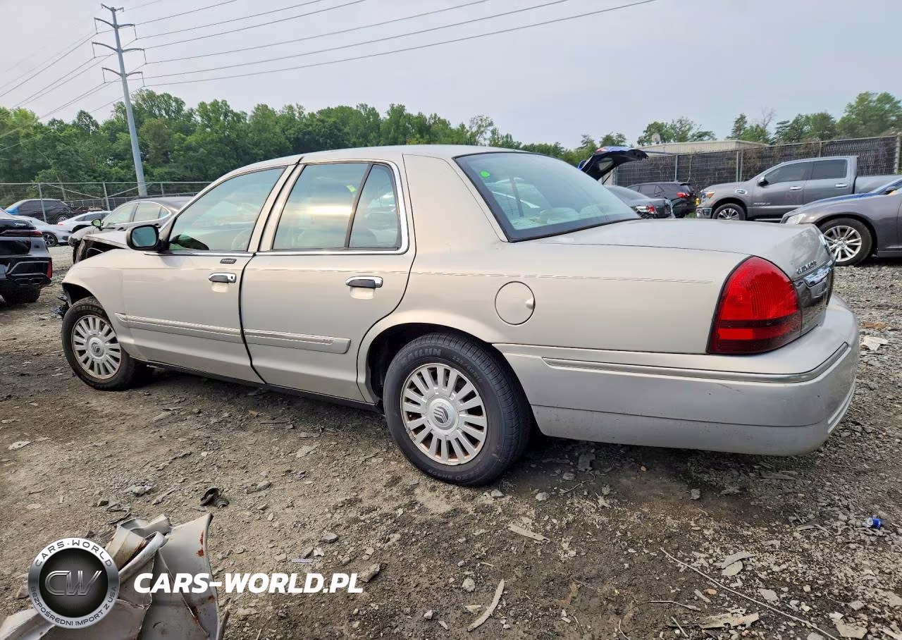 2007 Mercury Grand Marquis Ls VIN:2MEFM75V87X614445 - 2