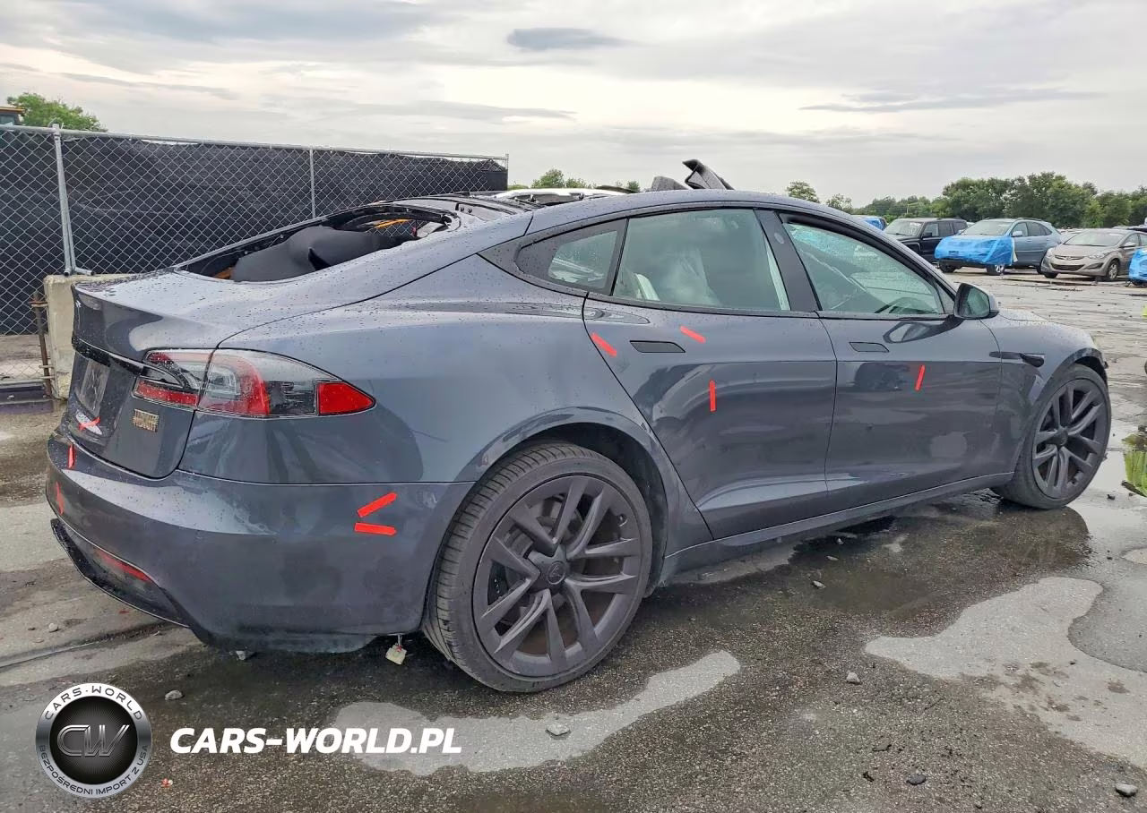 2021 Tesla Model S VIN:5YJSA1E5XMF434160 - 3