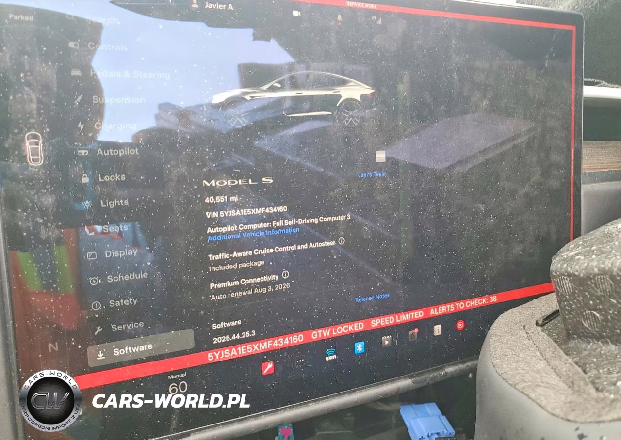2021 Tesla Model S VIN:5YJSA1E5XMF434160 - 9