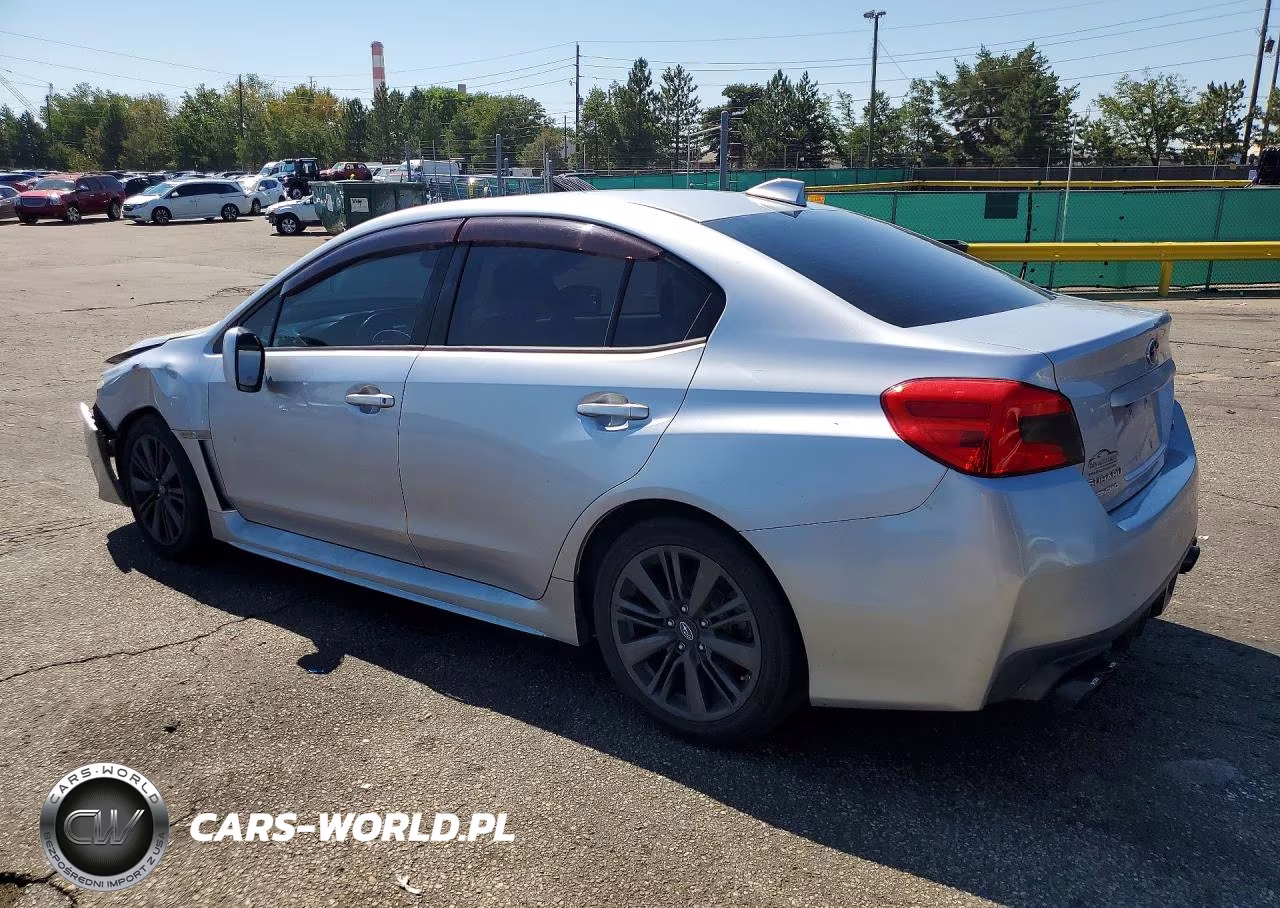 2015 Subaru Wrx VIN:JF1VA1A69F9821040 - 2