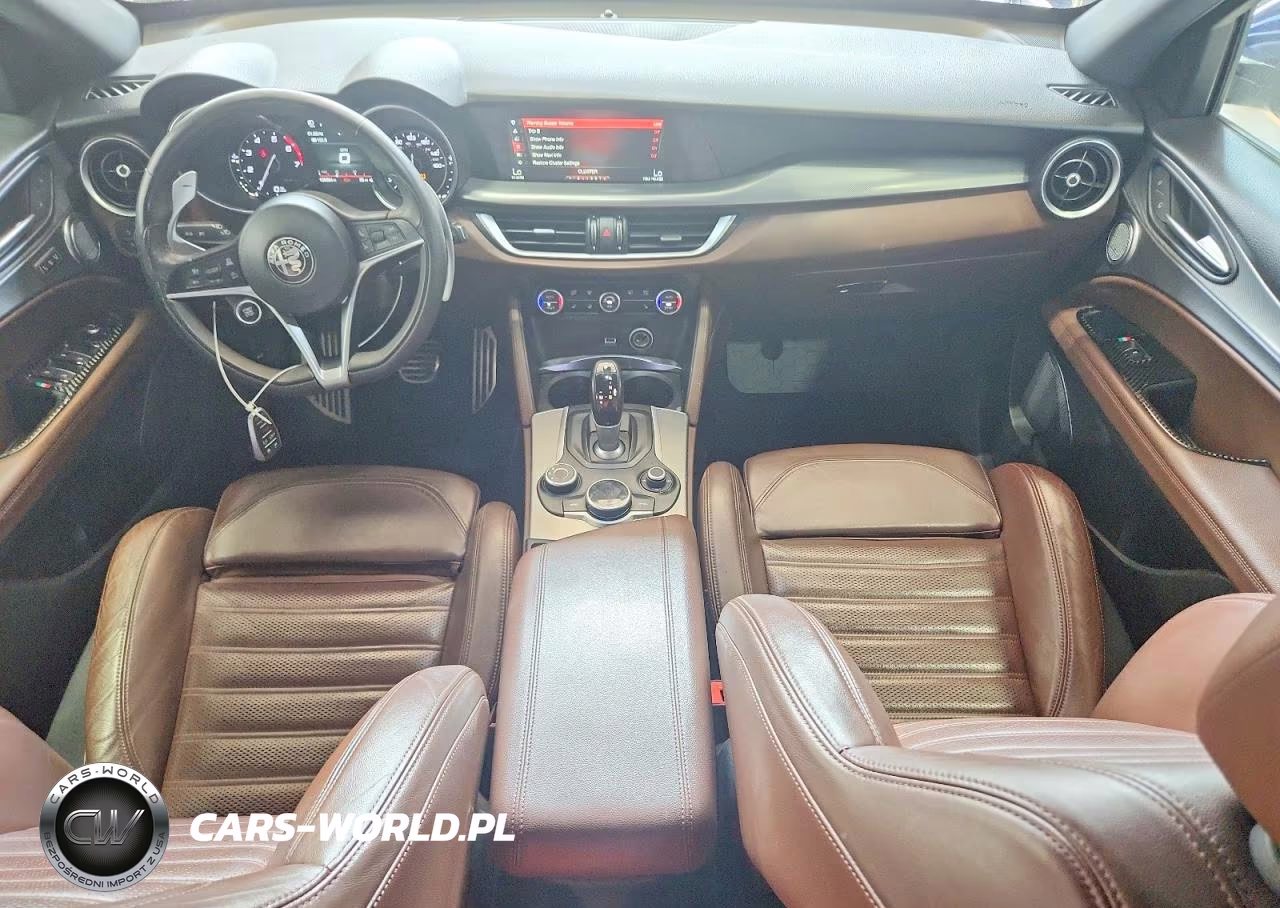 2018 Alfa Romeo Stelvio Ti Sport VIN:ZASFAKNN7J7B88474 - 8