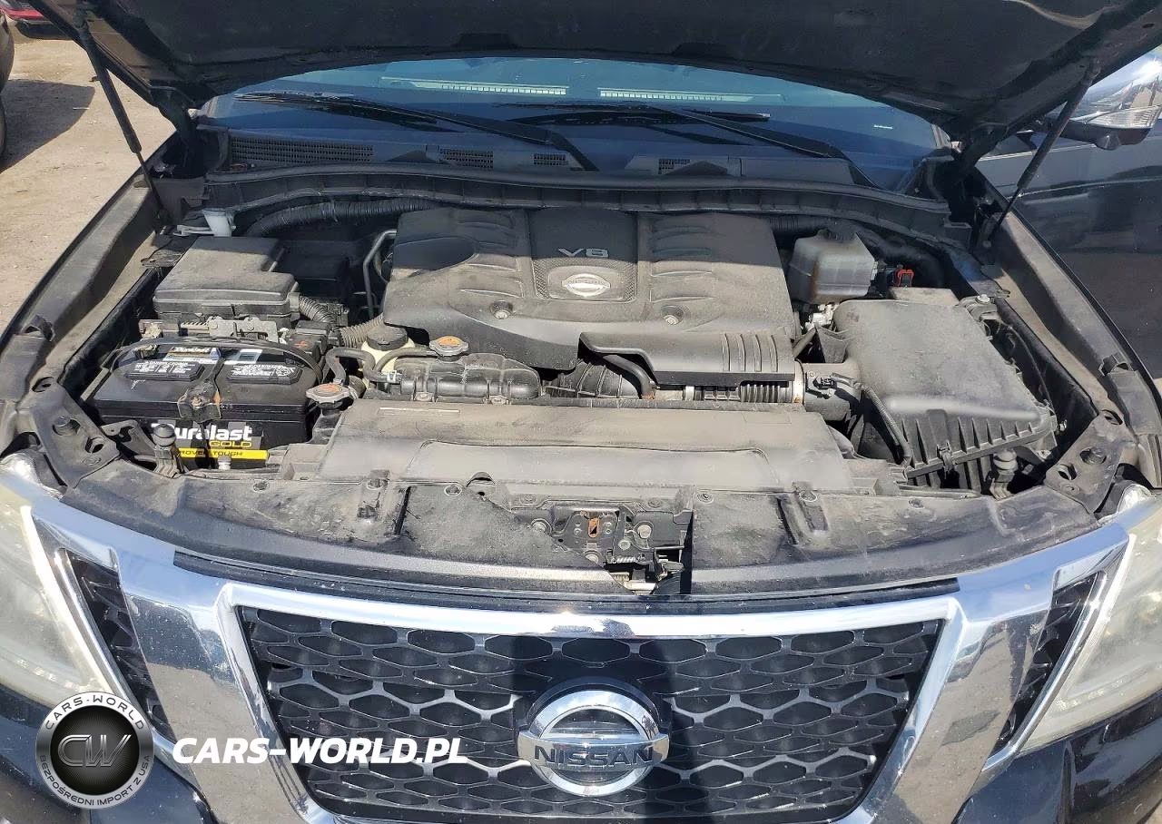 2017 Nissan Armada Sl VIN:JN8AY2NCXH9502876 - 12