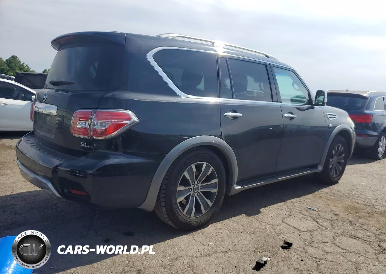 2017 Nissan Armada Sl VIN:JN8AY2NCXH9502876 - 3