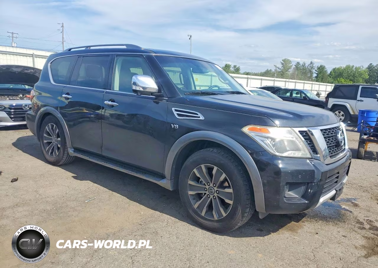 2017 Nissan Armada Sl VIN:JN8AY2NCXH9502876 - 4