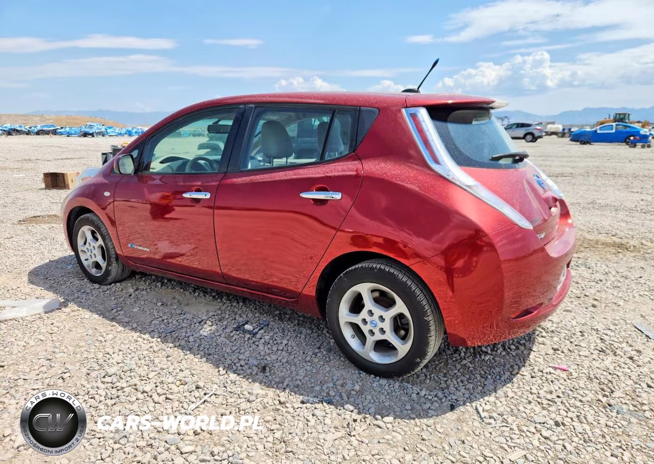 2012 Nissan Leaf Sv VIN:JN1AZ0CP6CT018480 - 2
