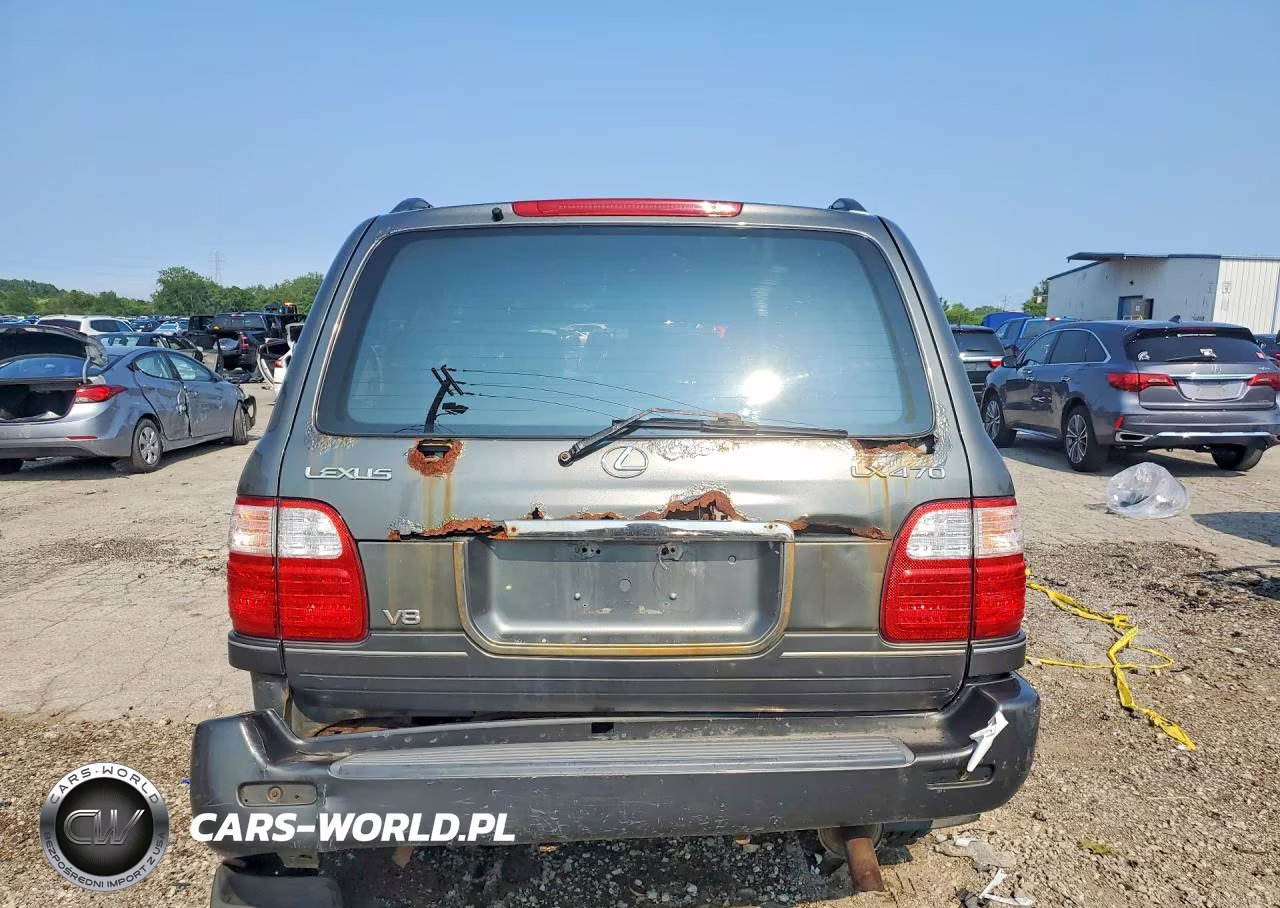 2000 Lexus Lx 470 VIN:JT6HT00W2Y0095808 - 6