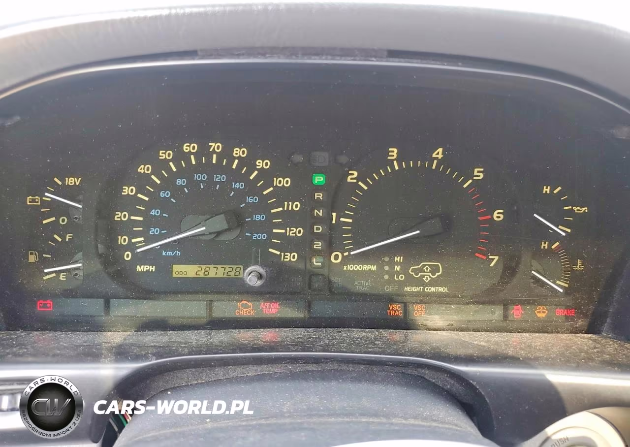 2000 Lexus Lx 470 VIN:JT6HT00W2Y0095808 - 9