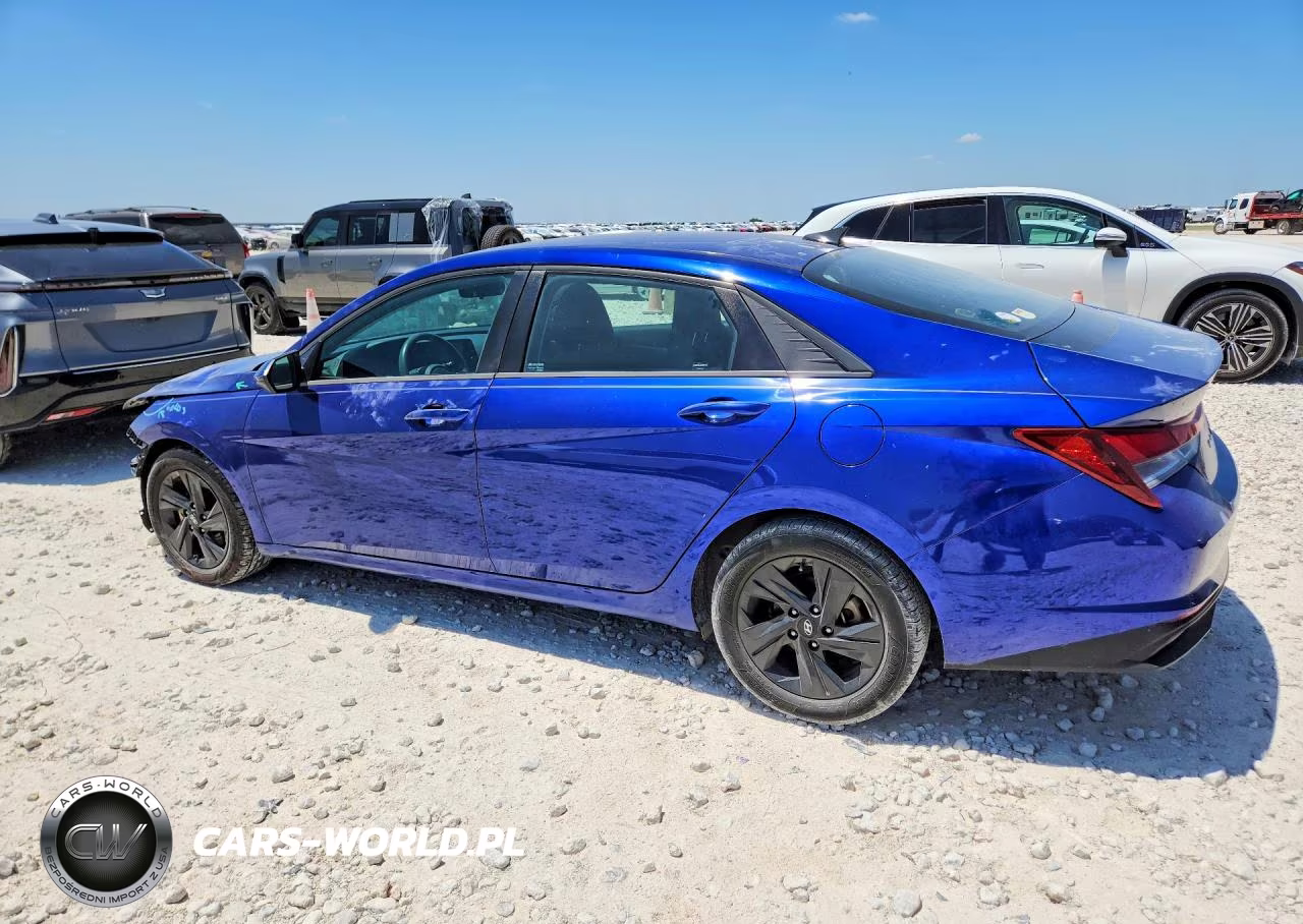 2021 Hyundai Elantra Sel VIN:5NPLM4AG4MH031166 - 2