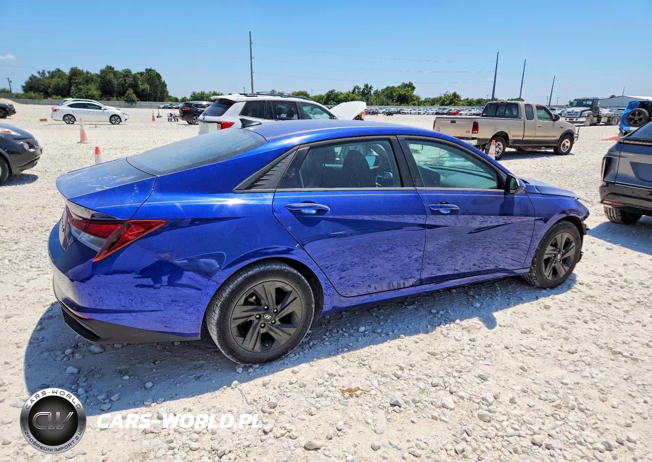 2021 Hyundai Elantra Sel VIN:5NPLM4AG4MH031166 - 3