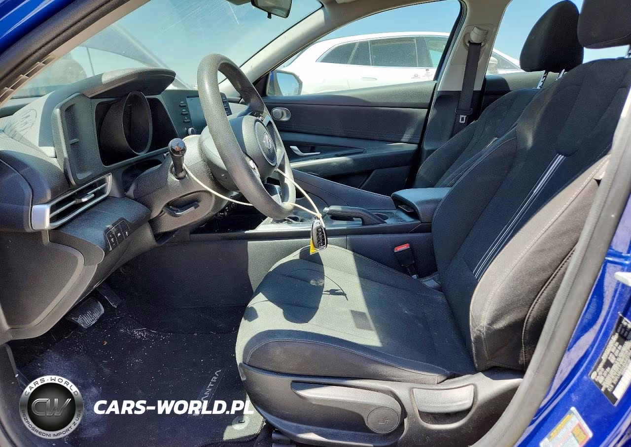 2021 Hyundai Elantra Sel VIN:5NPLM4AG4MH031166 - 7