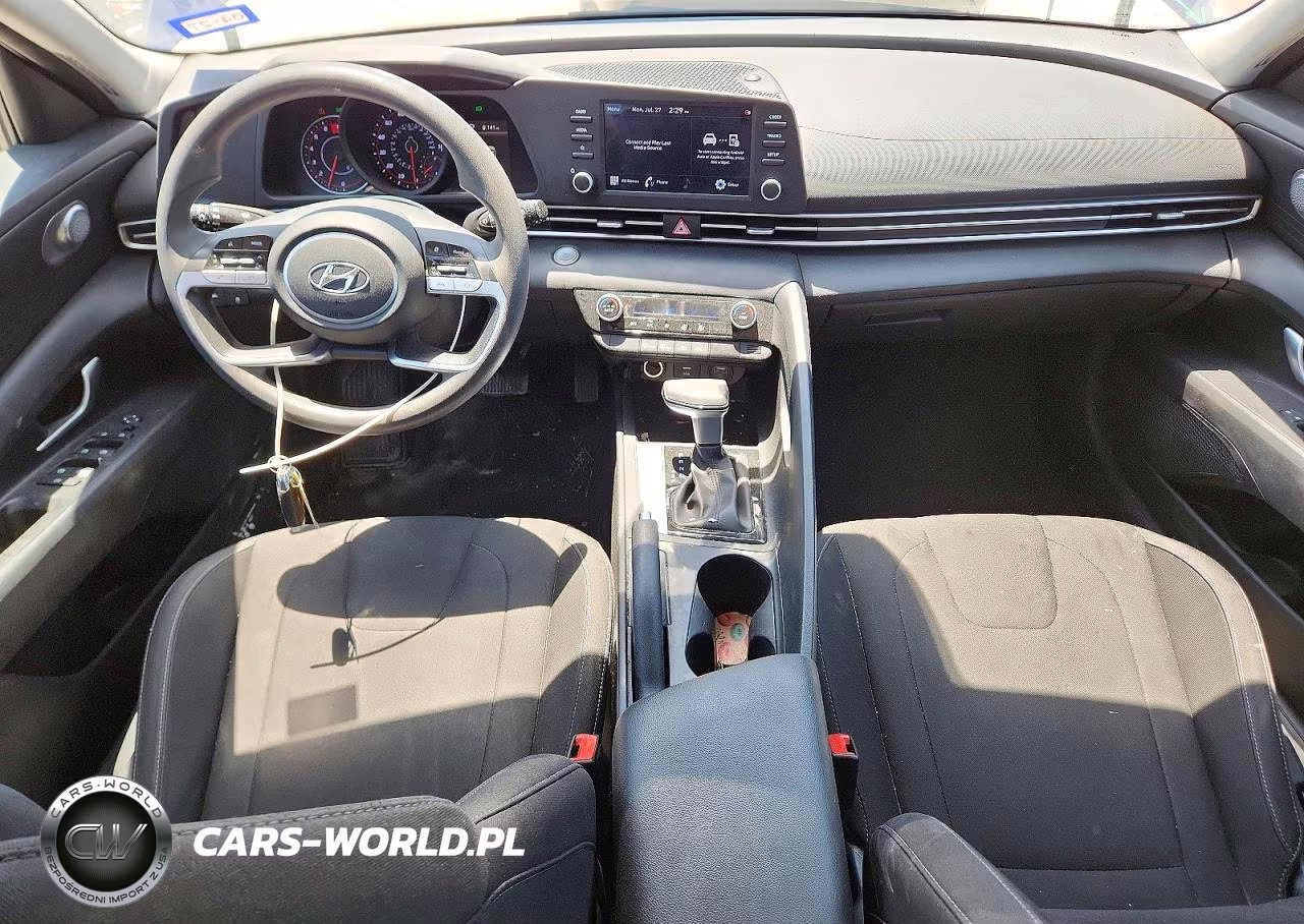 2021 Hyundai Elantra Sel VIN:5NPLM4AG4MH031166 - 8